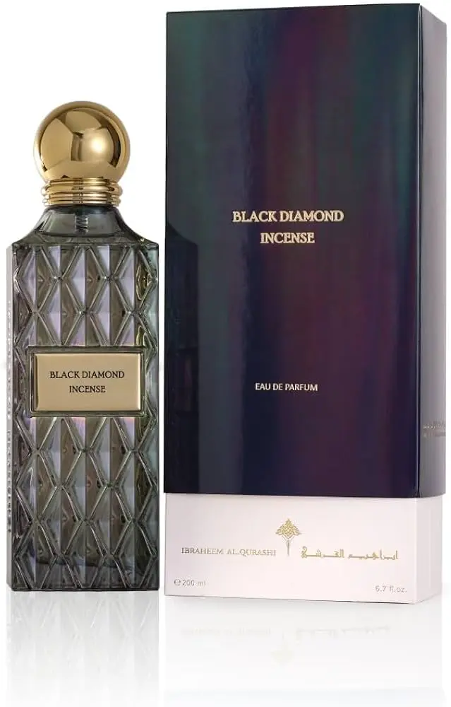 Black Diamond Incense by Ibraheem Al.Qurashi Unisex Eau de Parfum 200ml