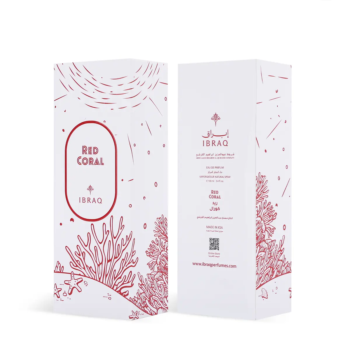 IBRAQ Red Coral for Women Eau de Parfum 100ml