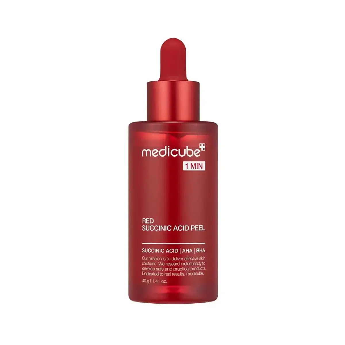 medicube 1 min red acne succinic acid peel 40g 1-minute peeling solution for Acne-prone skin Non-irritating but effective Korean Skincare
